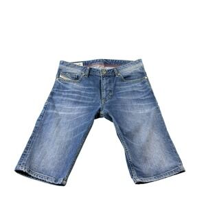 Diesel Mid‎ Wash Men's Denim Shorts Distressed Size 30 Excellent